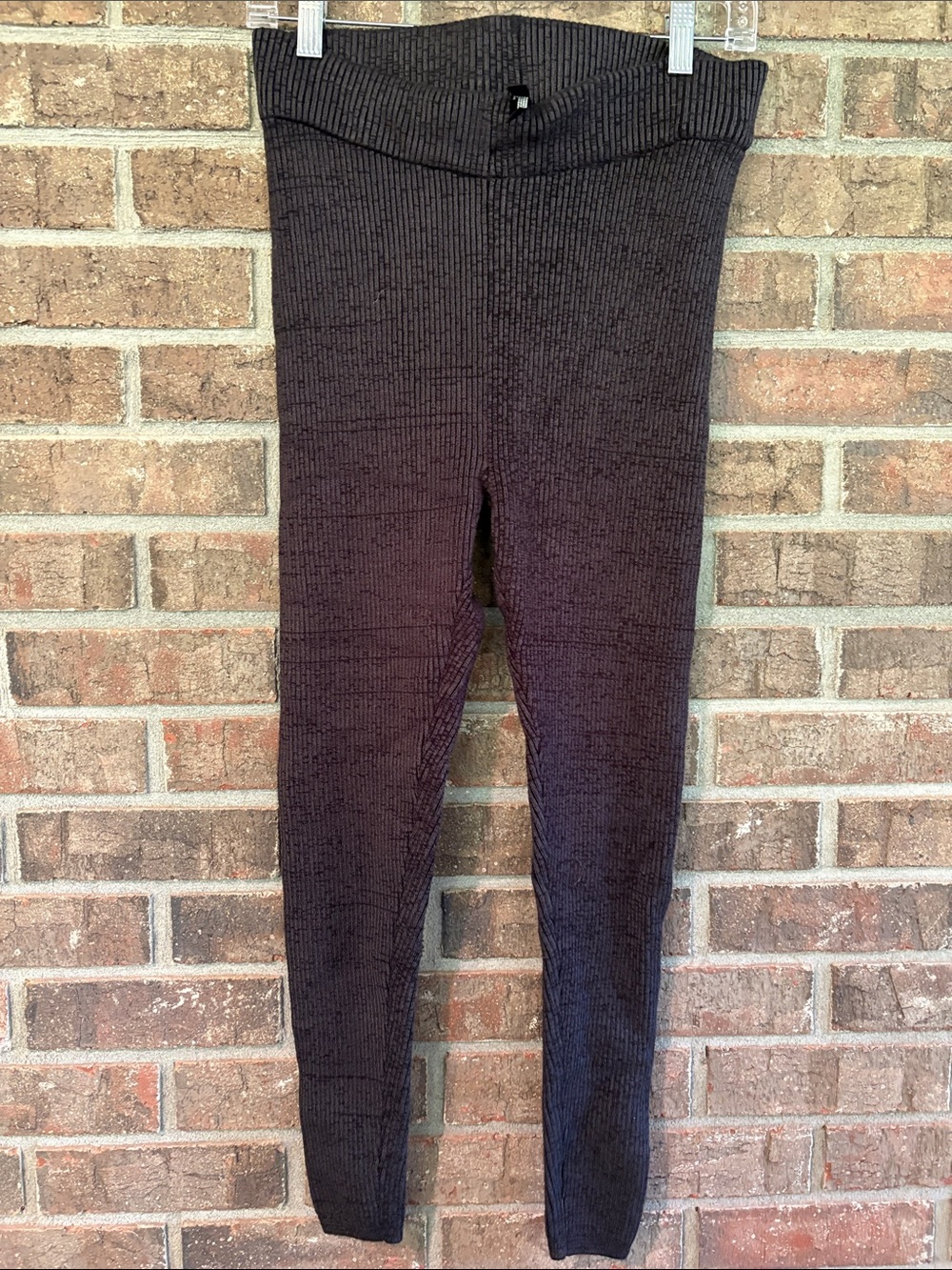 Torrid Ribbed High-Waist Leggings - Charcoal